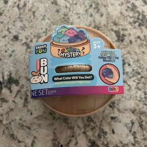 Crazy Fun Squishy Dumpling Rainbow Mystery Squishy Bun Fidget Toy